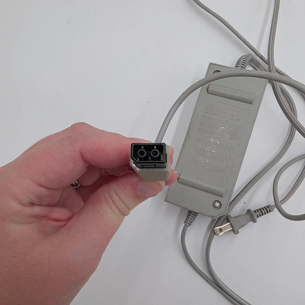 Nintendo Wii AC Adapter RVL-002 Official OEM Power Supply Cable Gray RVL-002 USA